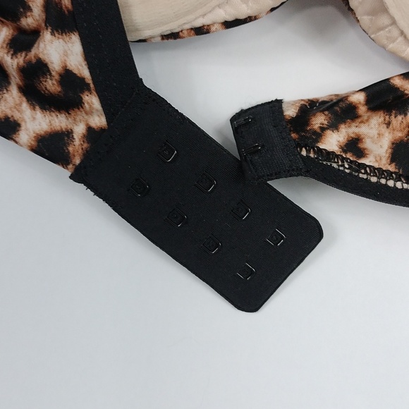 Soma Stunning Support Smooth Balconette Leopard Print Bra - Picture 6 of 7